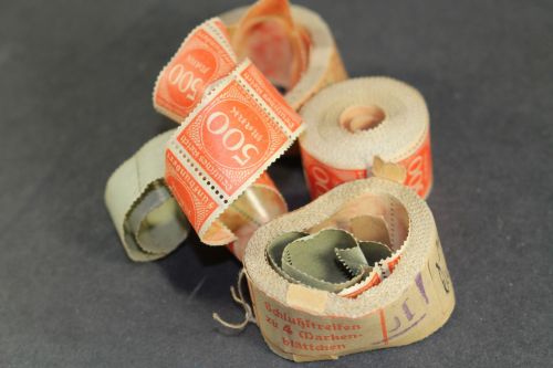 Deutsches Reich, MiNr. 272 Rollenmarken-Partie