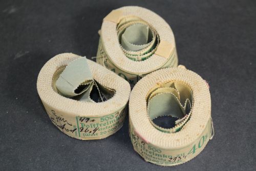 Deutsches Reich, MiNr. 244, 3 komplette 500er Rollen