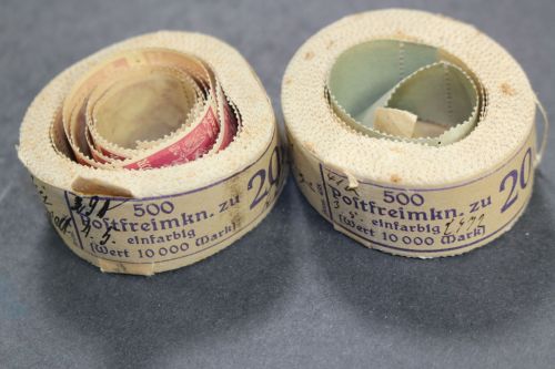 Deutsches Reich, MiNr. 241, Rollenmarken