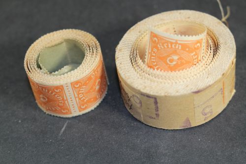 Deutsches Reich, MiNr. 205, Rollenmarken