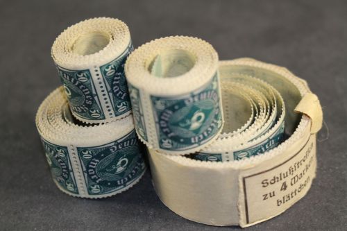 Deutsches Reich, MiNr. 209, Rollenmarken