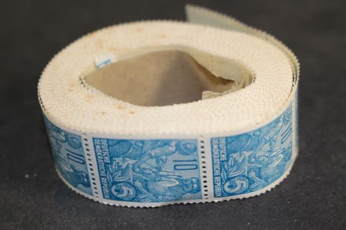 DDR, MiNr. 578 B, Rollenmarken