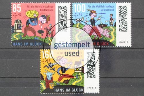 Deutschland (BRD), MiNr. 3745-3747, gestempelt