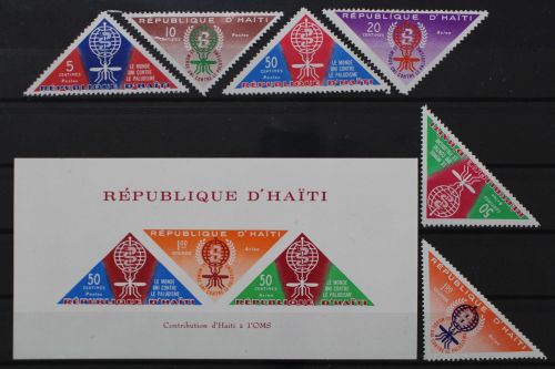 Haiti, MiNr. 697-702, Block 23, postfrisch