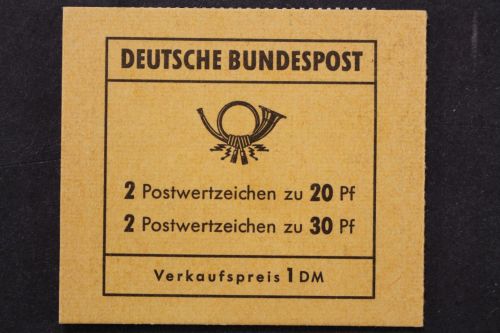Deutschland (BRD), MiNr. MH 14 f, postfrisch