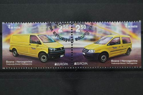 Bosnien-Herzegowina, MiNr. 618-619 Dl + Dr, Paar, gestempelt