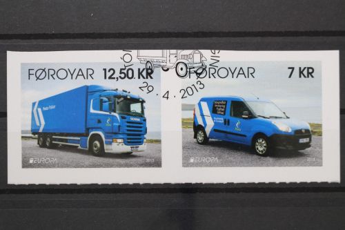 Färöer, MiNr. 783-784 skl., gestempelt