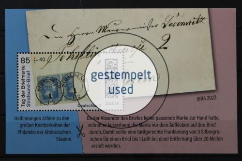 Deutschland (BRD), MiNr. Block 91, gestempelt