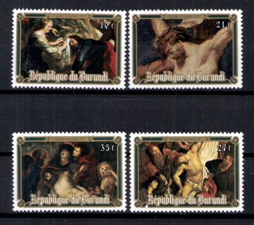 Burundi, MiNr. 1308-1311, postfrisch