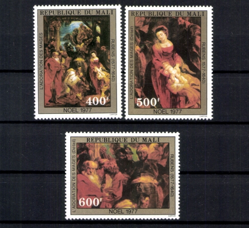 Mali, MiNr. 612-614, postfrisch