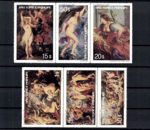 Sao Tome + Principe, MiNr. 452-457, postfrisch