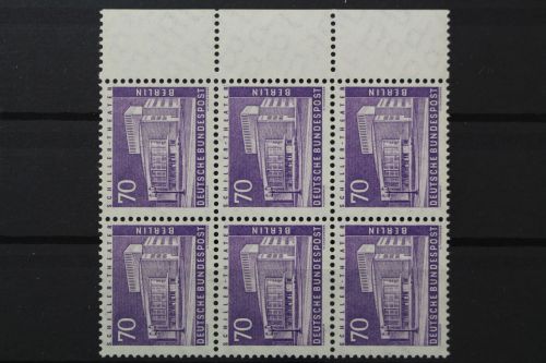 Berlin, MiNr. 152 v, Sechserblock, postfrisch