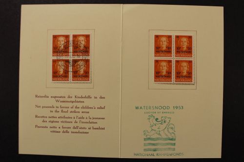 Niederlande, MiNr. 606 auf Sonderklappkarte