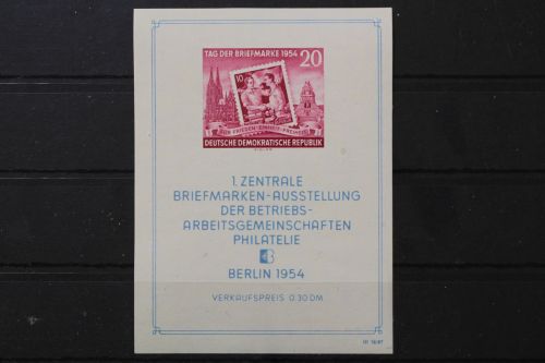 DDR, MiNr. Block 10 PLF III, postfrisch