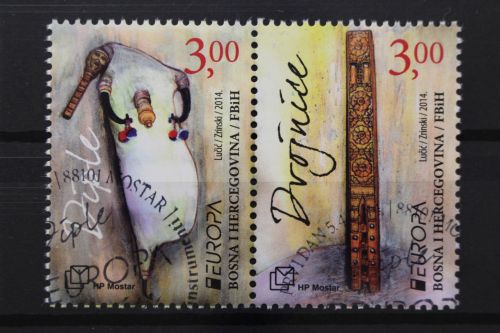 Kroatische Republik, MiNr. 385-386 Paar, gestempelt