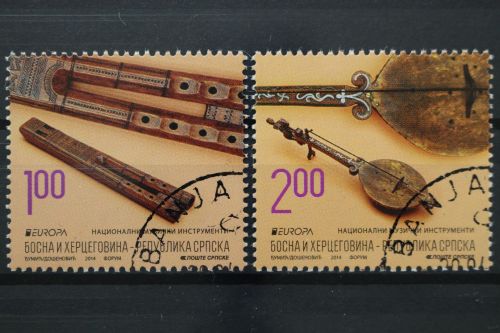 Serbische Republik, MiNr. 623-624 A, gestempelt