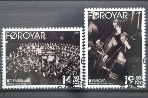 Färöer, MiNr. 804-805, gestempelt