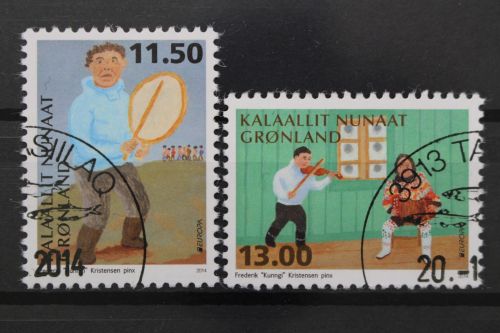 Grönland, MiNr. 660-661, gestempelt