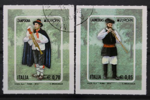 Italien, MiNr. 3691-3692 skl., gestempelt