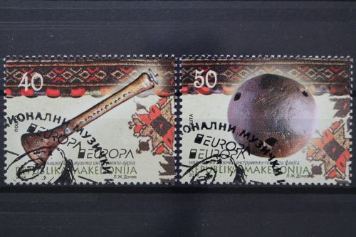 Nordmazedonien, MiNr. 694-695, gestempelt