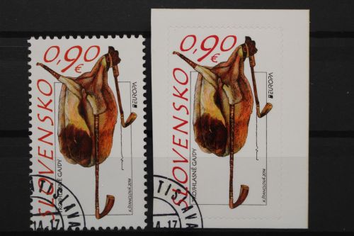 Slowakei, MiNr. 735 + 736, gestempelt