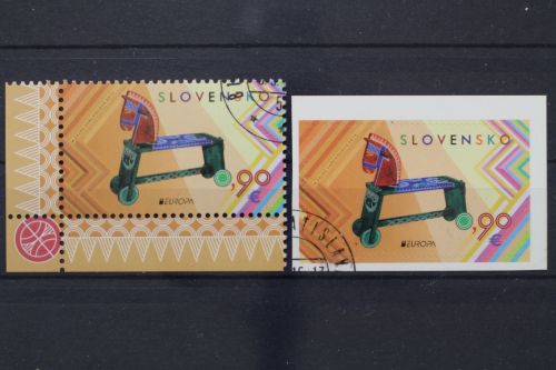 Slowakei, MiNr. 763 + 764 skl., gestempelt