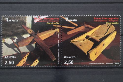 Bosnien-Herzegowina, MiNr. 664-665 A Paar, gestempelt