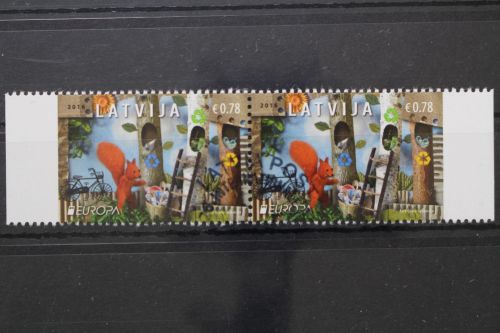 Lettland, MiNr. 981 Dl + Dr Paar, gestempelt