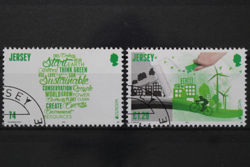 Jersey, MiNr. 2025-2026, gestempelt