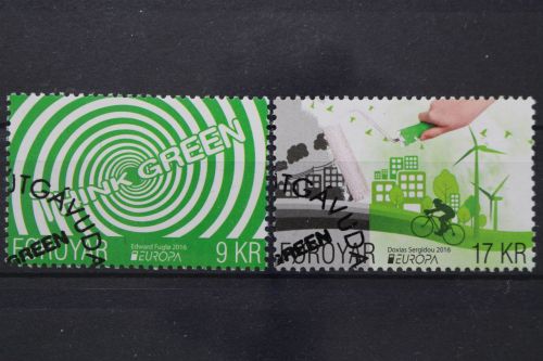 Färöer, MiNr. 859-860, gestempelt