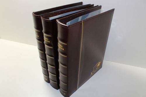 3 Numisblätter-Ringbinder ohne Kassetten