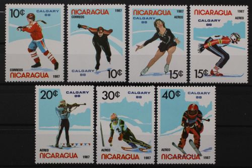 Nicaragua, MiNr. 2738-2744, postfrisch