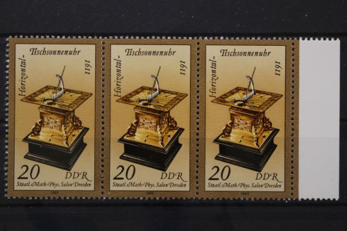 DDR, MiNr. 2798 PF I, Dreierstreifen, postfrisch
