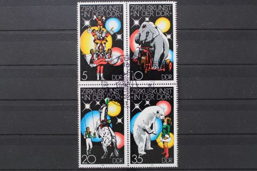 DDR, MiNr. 2365 PF I, Viererblock, gestempelt