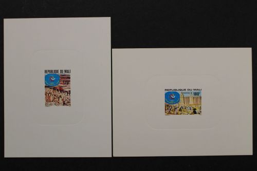 Mali, MiNr. 797-798 SB, Sonderdrucke, ungebraucht