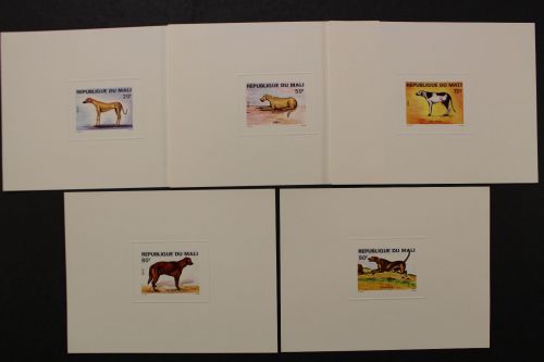 Mali, MiNr. 728-732 SB, Sonderdrucke, ungebraucht