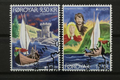 Färöer, MiNr. 892-893, gestempelt