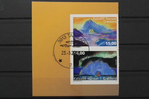 Grönland, MiNr. 754-755 skl., gestempelt