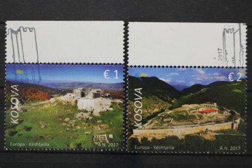 Kosovo, MiNr. 384-385, gestempelt