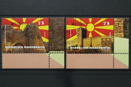Nordmazedonien, MiNr. 796-797, gestempelt