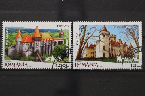 Rumänien, MiNr. 7207-7208 A, gestempelt