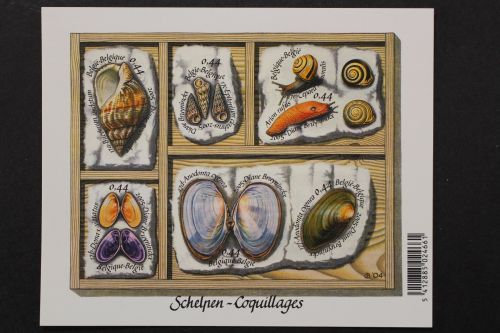 Belgien, MiNr. 3467-3472 Folienblatt, postfrisch