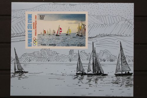 Elfenbeinküste, MiNr. 950 B Einzelblock, postfrisch