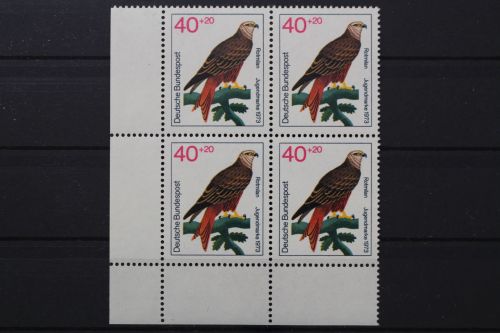 Deutschland, MiNr. 756 Viererblock, Ecke links unten, postfrisch