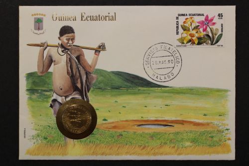 Äquatorialguinea, Numisbrief vom 28.5.90