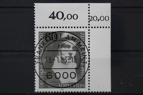 Deutschland (BRD), MiNr. 1162, Ecke rechts oben mit Kbwz, EST
