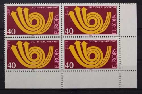 Deutschland, MiNr. 769 Viererblock, Ecke rechts unten, postfrisch