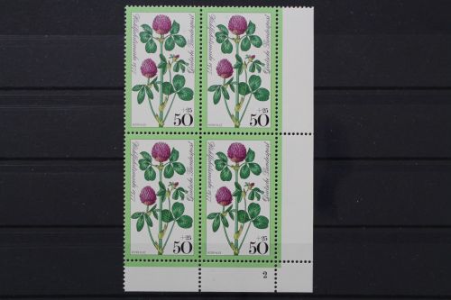 Deutschland, MiNr. 951 Viererblock, Ecke re. u., FN 2, postfrisch