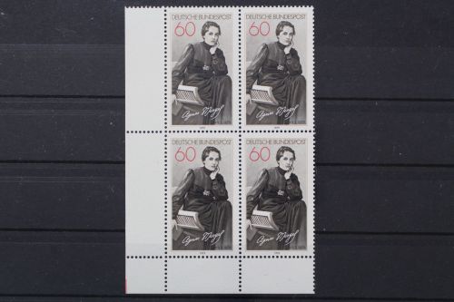 Deutschland, MiNr. 1001 Viererblock, Ecke links unten, postfrisch