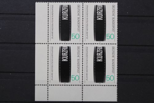 Deutschland, MiNr. 1003 Viererblock, Ecke links unten, postfrisch